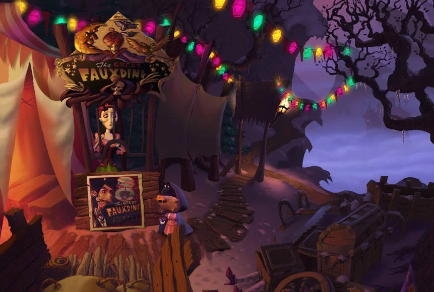 Изображение игры: A Vampyre Story 2: A Bat's Tale
