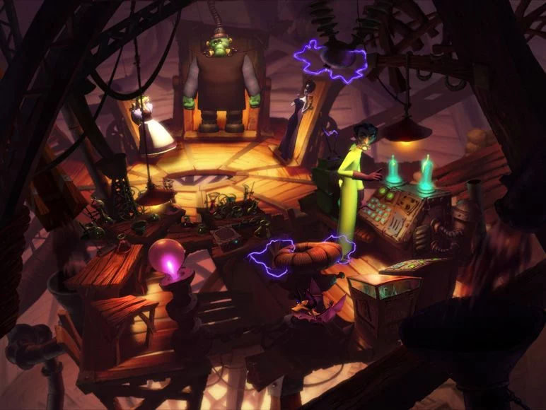 Изображение игры: A Vampyre Story 2: A Bat's Tale