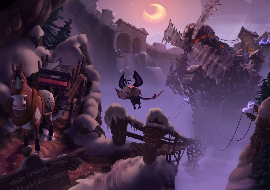 Изображение игры: A Vampyre Story 2: A Bat's Tale