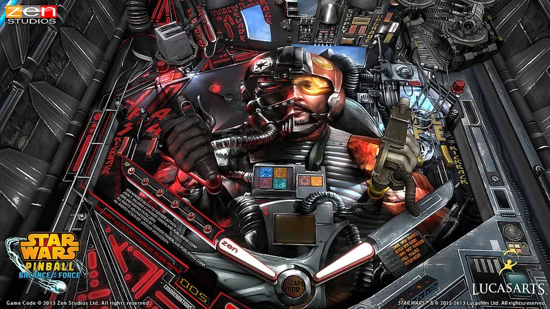 Изображение игры: Star Wars Pinball: Balance of the Force