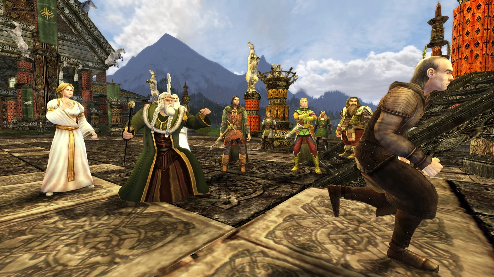 Изображение игры: The Lord of the Rings Online: Helm's Deep