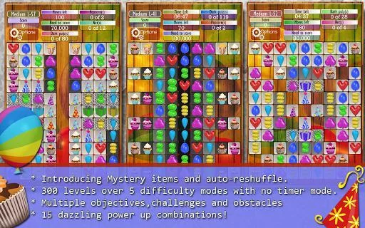 Изображение игры: Balloon Drops - Match 3 puzzle