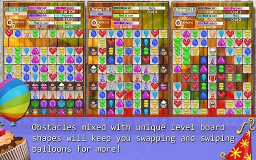 Изображение игры: Balloon Drops - Match 3 puzzle