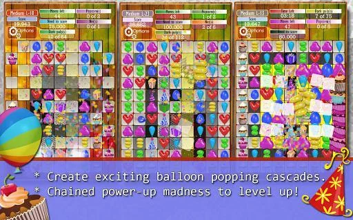 Изображение игры: Balloon Drops - Match 3 puzzle