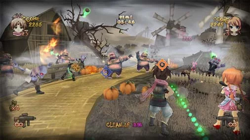 Изображение игры: Zombie Panic in Wonderland