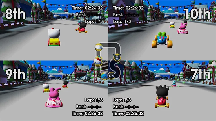 Изображение игры: Hello Kitty Kruisers
