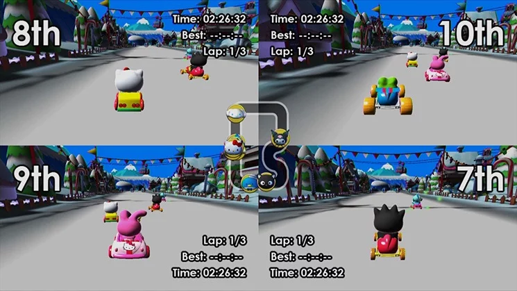 Изображение игры: Hello Kitty Kruisers