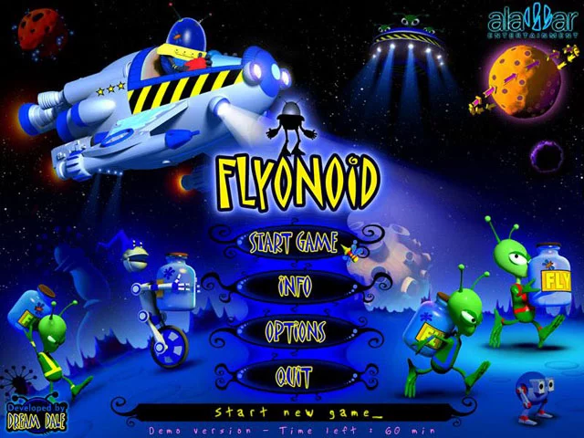 Изображение игры: Flyonoid