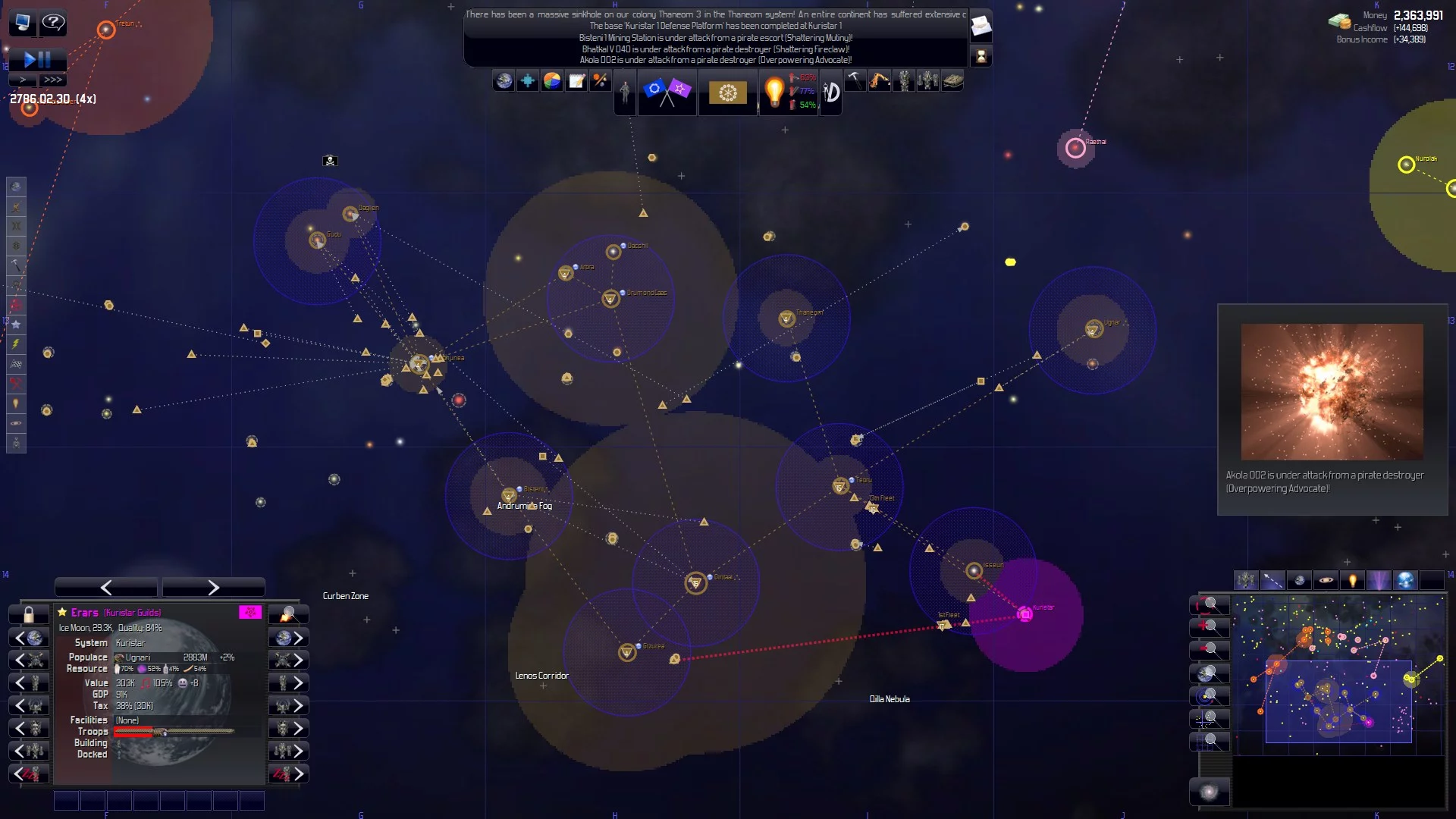 Изображение игры: Distant Worlds: Legends