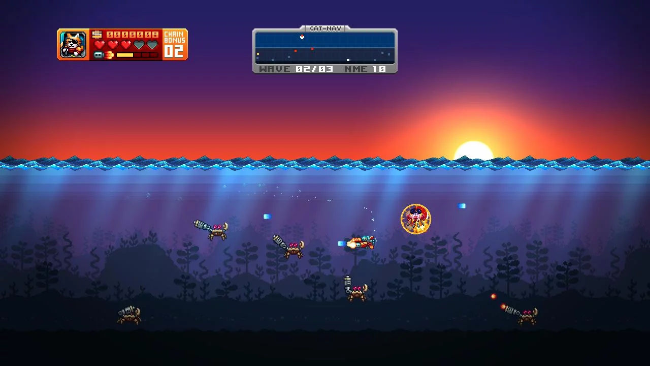Изображение игры: Aqua Kitty