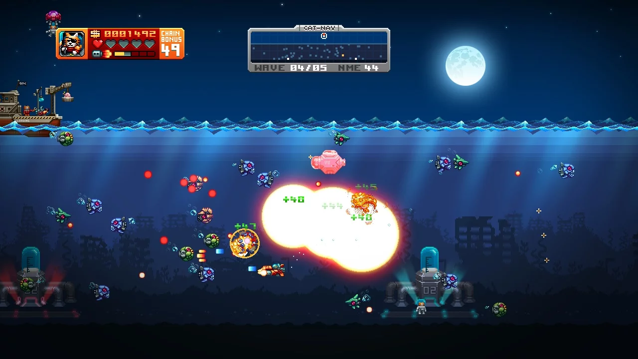 Изображение игры: Aqua Kitty