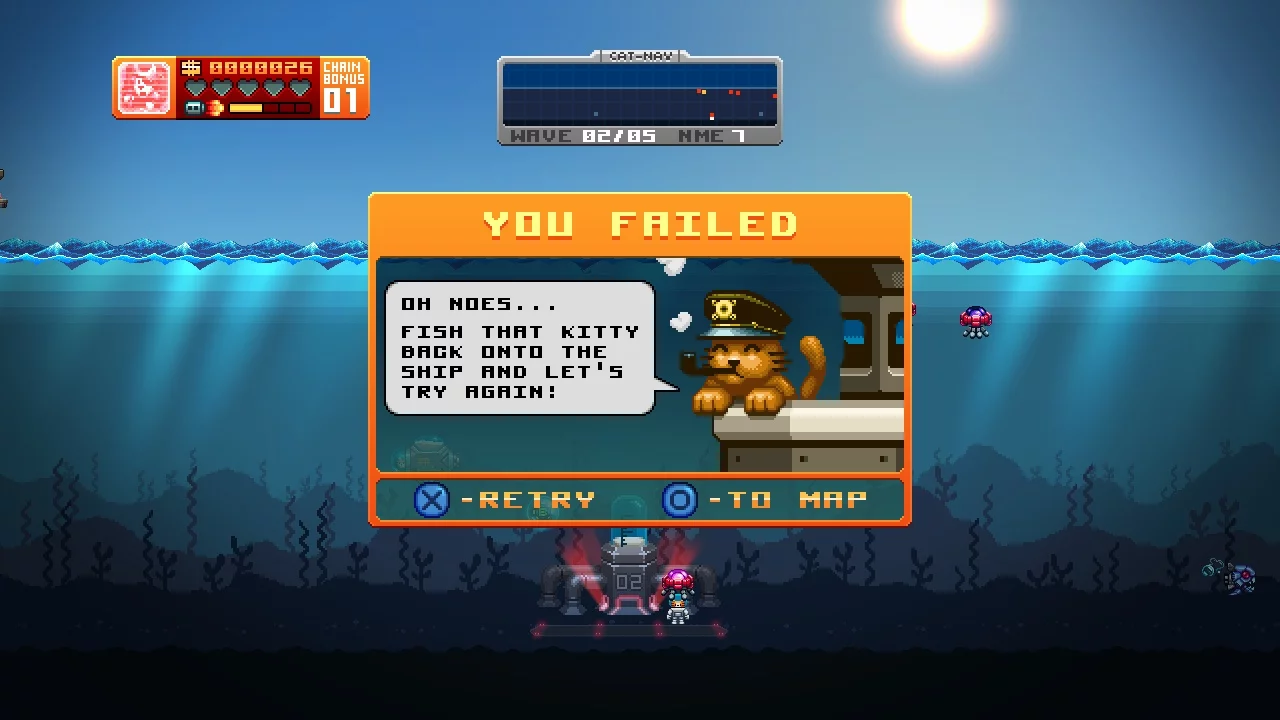 Изображение игры: Aqua Kitty