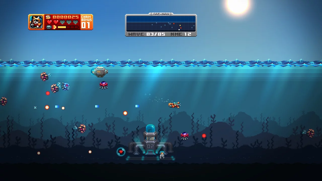 Изображение игры: Aqua Kitty