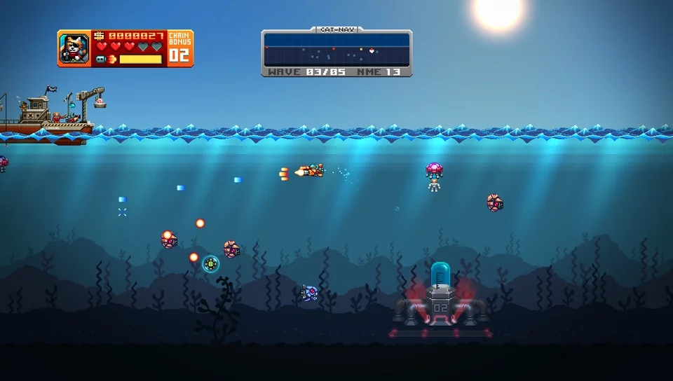 Изображение игры: Aqua Kitty