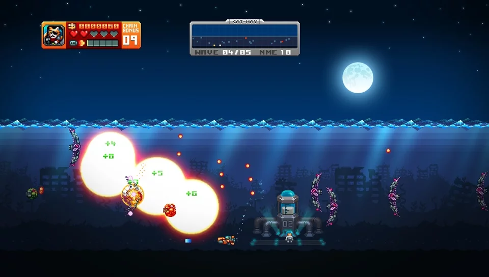 Изображение игры: Aqua Kitty