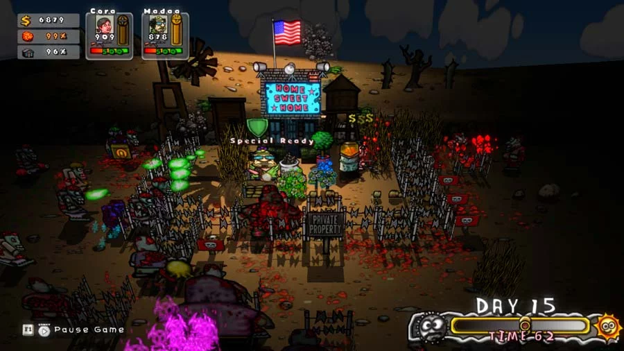 Изображение игры: Uberzombie USA