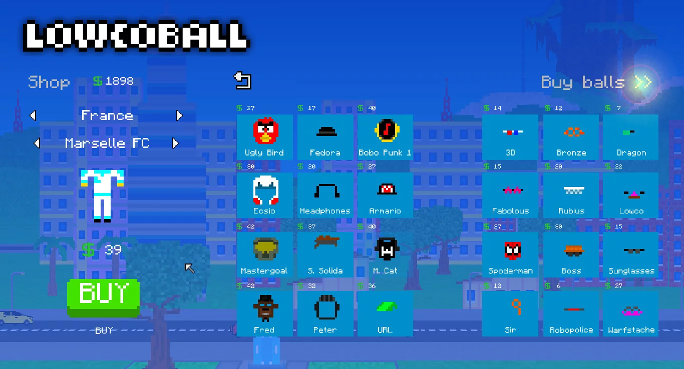 Изображение игры: LowcoBall