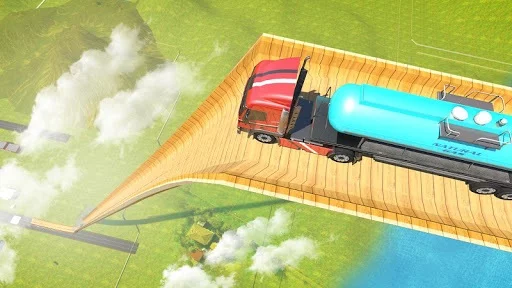 Изображение игры: Mega Ramp - Oil Tanker Truck Simulator