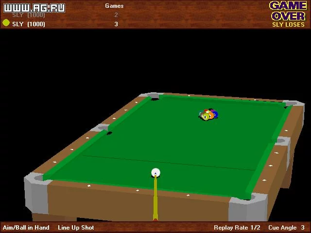 Изображение игры: Virtual Pool 2
