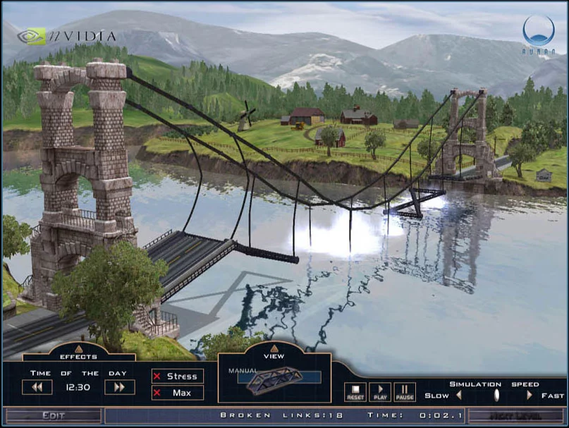 Изображение игры: Bridge It