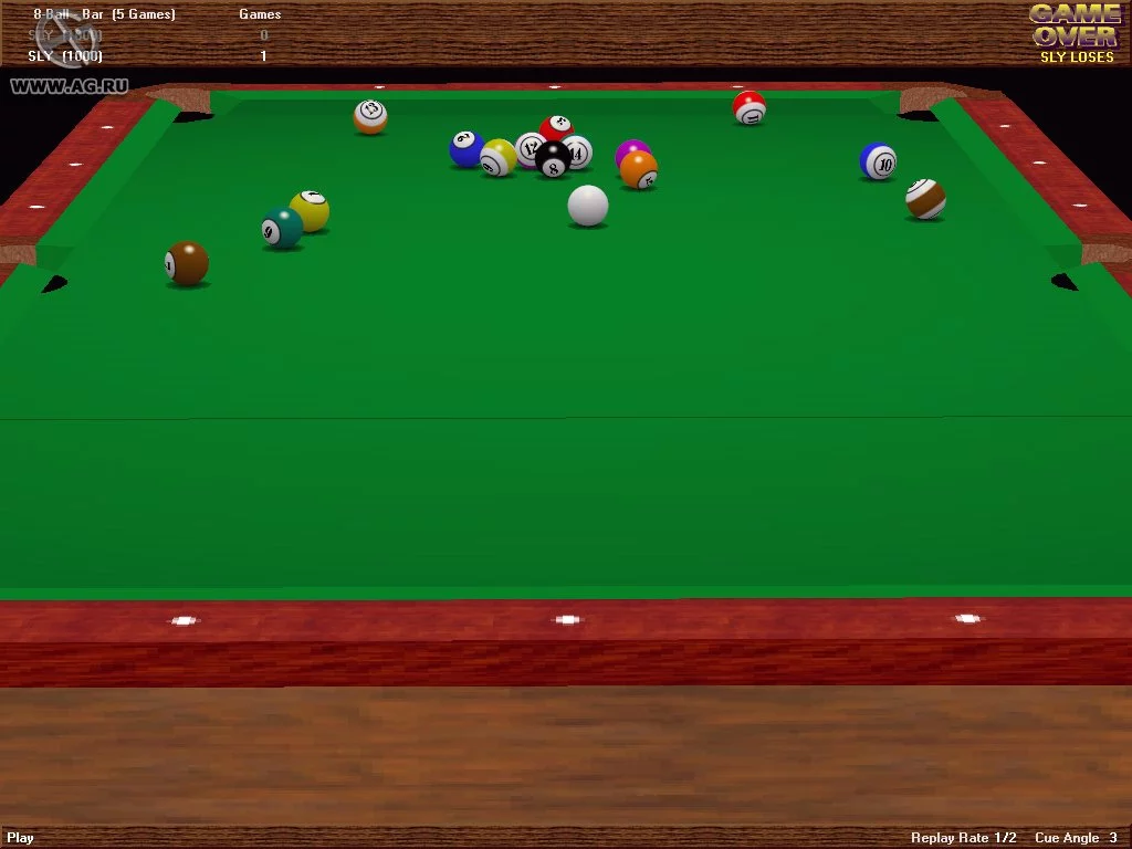 Изображение игры: Virtual Pool 2