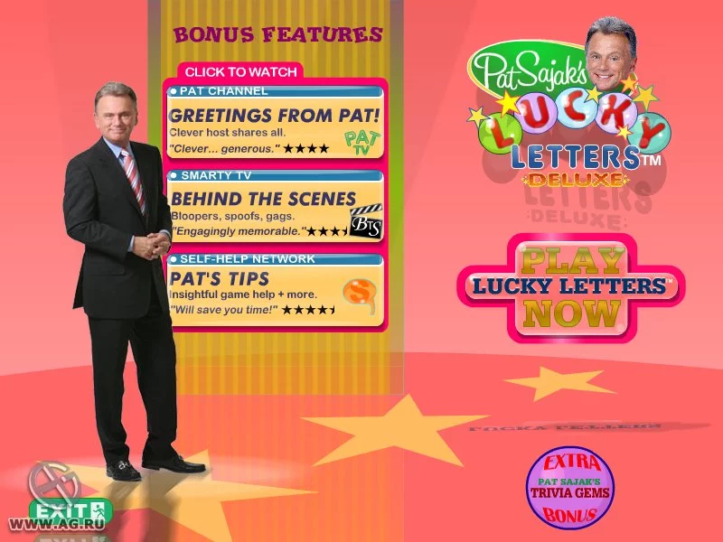 Изображение игры: Pat Sajak's Lucky Letters Deluxe