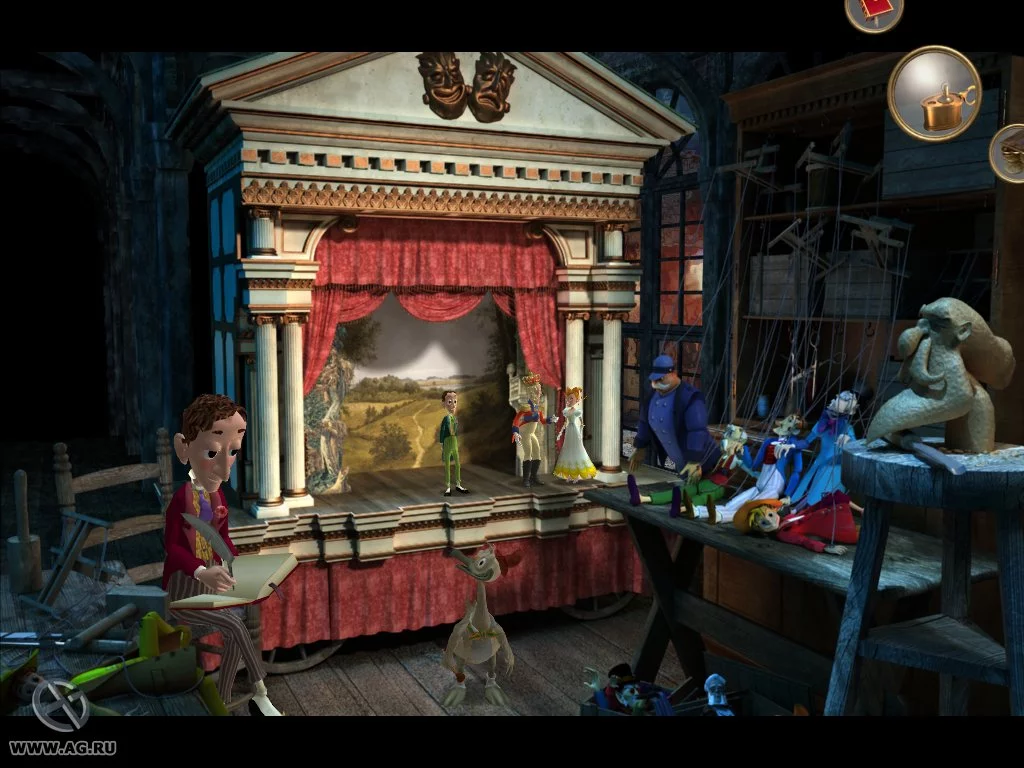 Изображение игры: H.C. Andersen's Ugly Prince Duckling