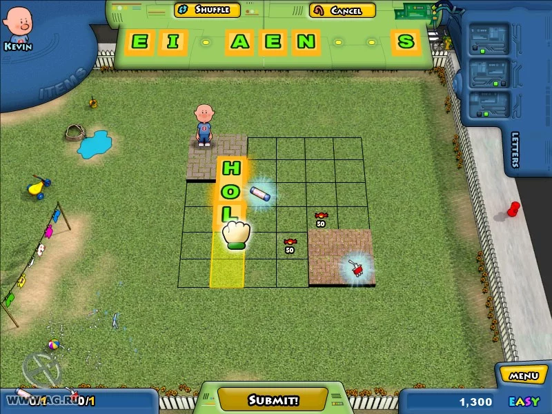 Изображение игры: LexVenture: A Crossword Caper