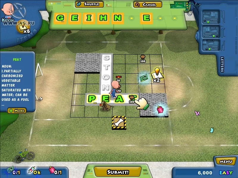 Изображение игры: LexVenture: A Crossword Caper