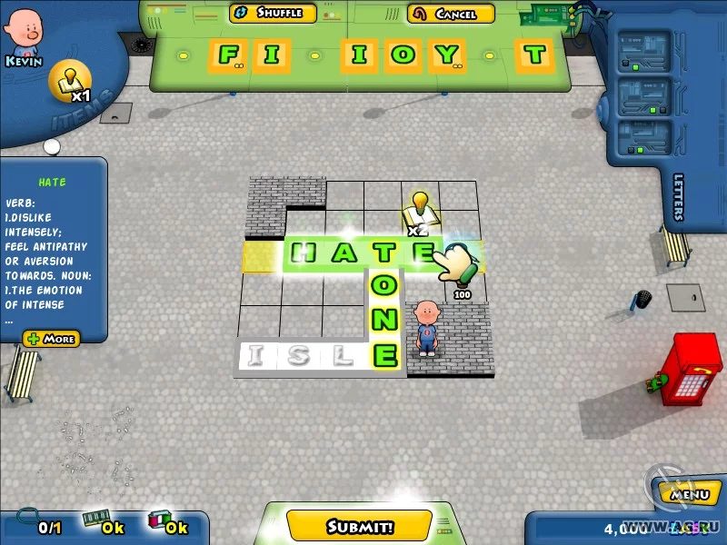 Изображение игры: LexVenture: A Crossword Caper