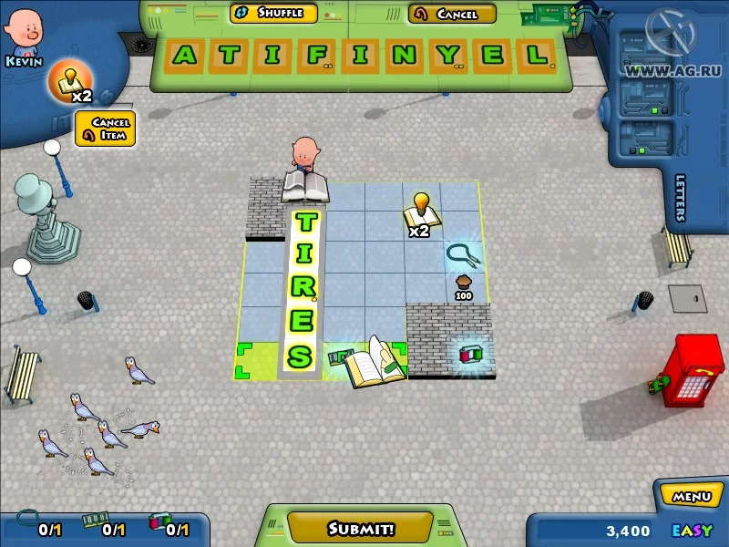 Изображение игры: LexVenture: A Crossword Caper