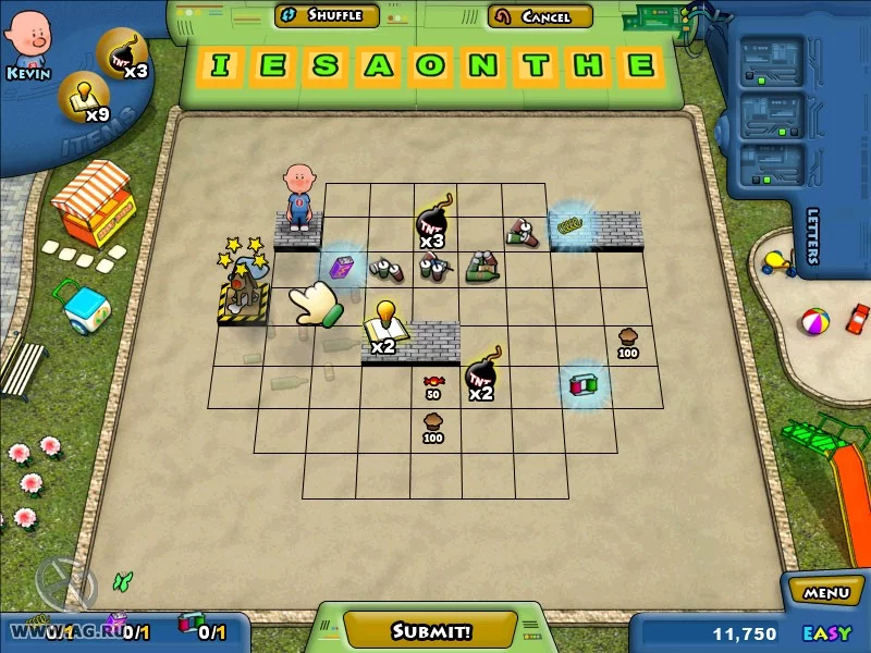 Изображение игры: LexVenture: A Crossword Caper