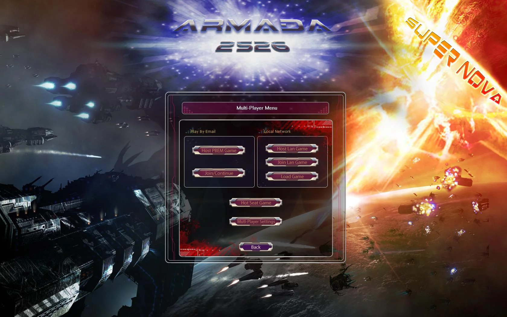 Изображение игры: Armada 2526: Supernova