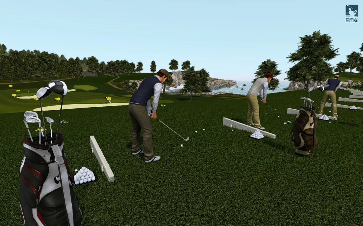 Изображение игры: Tour Golf Online
