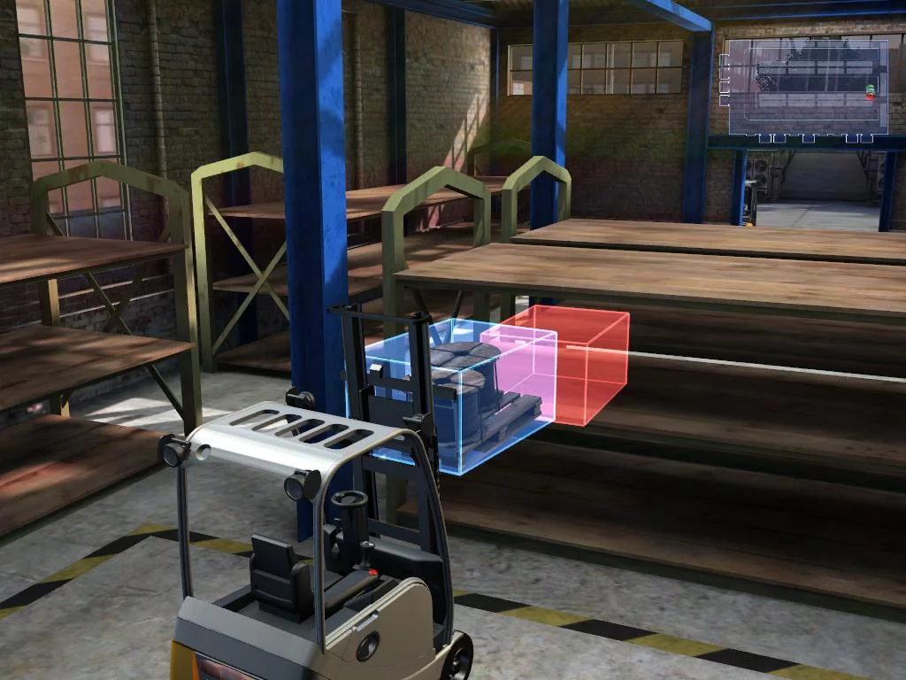 Изображение игры: Forklift Truck Simulator 2009