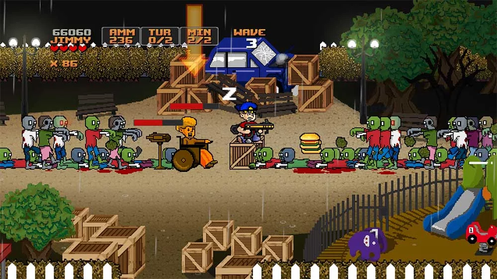 Изображение игры: Jimmy Vs Zombies
