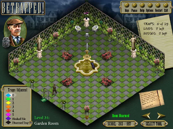 Изображение игры: BeTrapped!