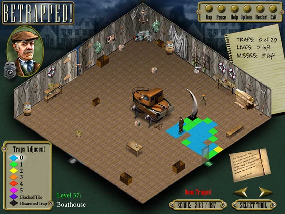 Изображение игры: BeTrapped!
