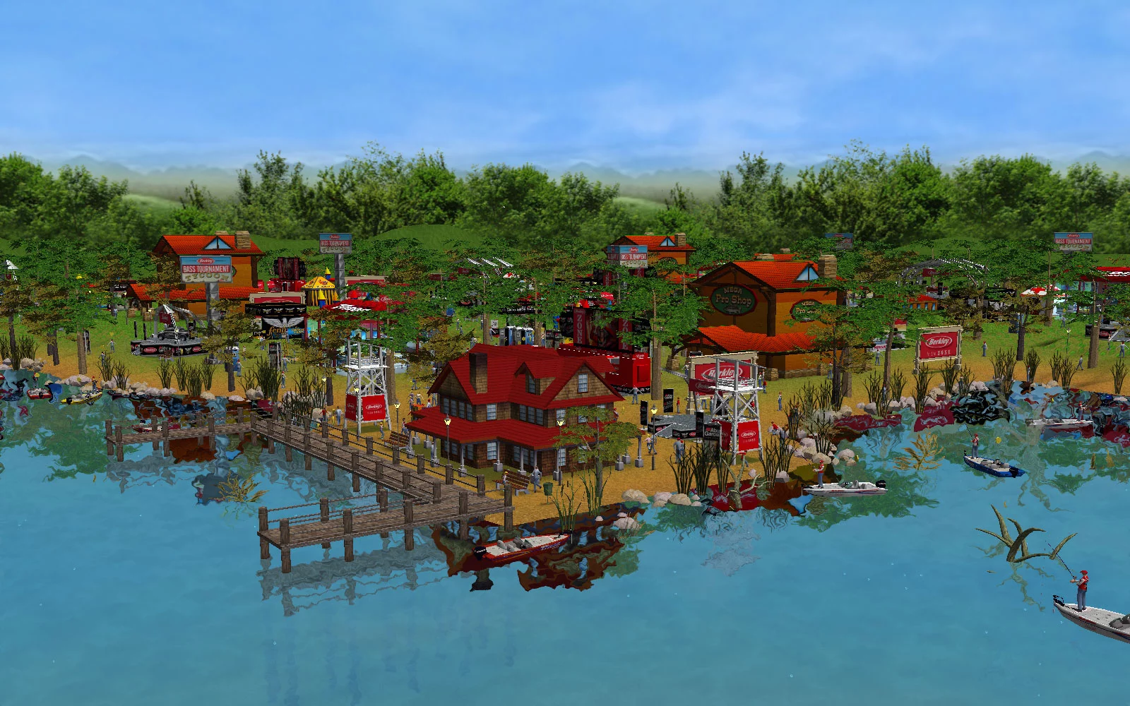 Изображение игры: Berkley Bass Tournament Tycoon