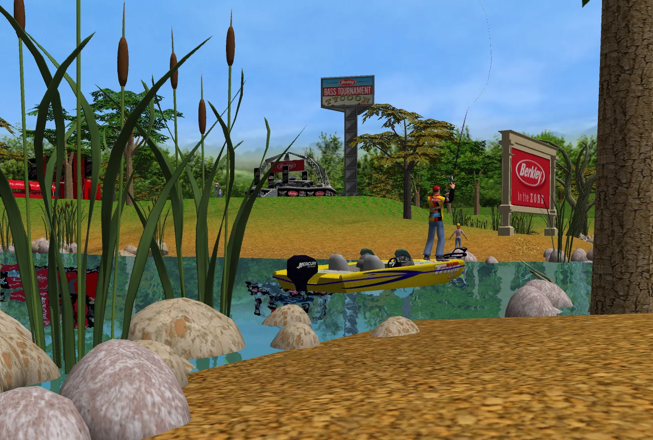 Изображение игры: Berkley Bass Tournament Tycoon