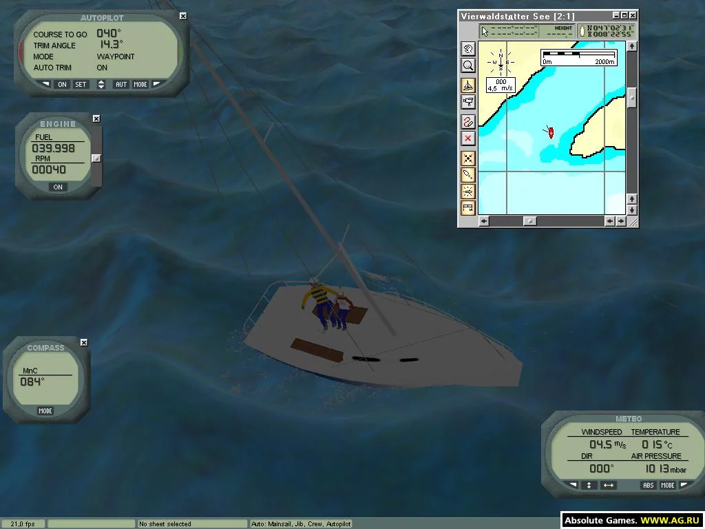Изображение игры: Sail Simulator 4