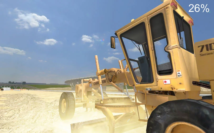 Изображение игры: Road Works Simulator