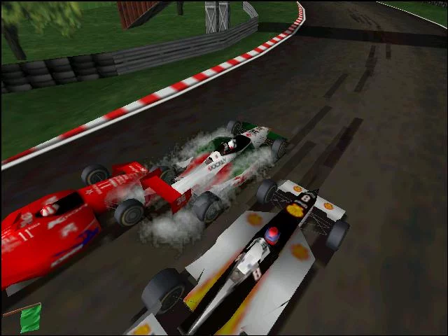 Изображение игры: CART Precision Racing