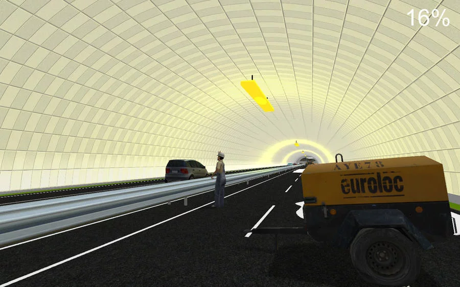 Изображение игры: Road Works Simulator