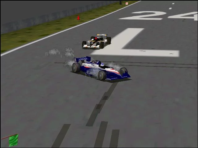 Изображение игры: CART Precision Racing