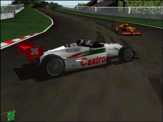 Изображение игры: CART Precision Racing