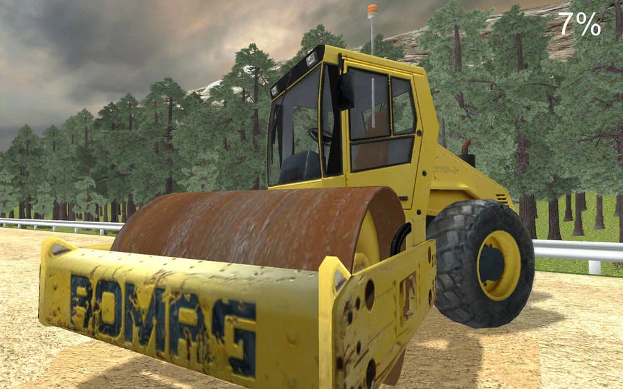 Изображение игры: Road Works Simulator