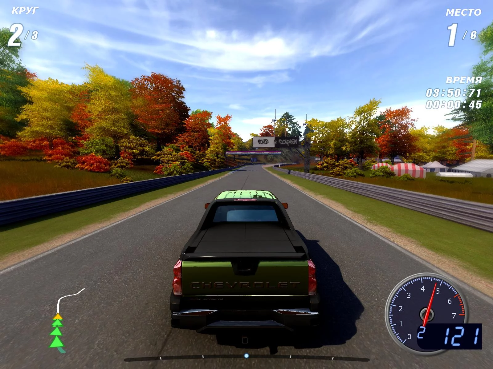Изображение игры: Chevrolet Racing