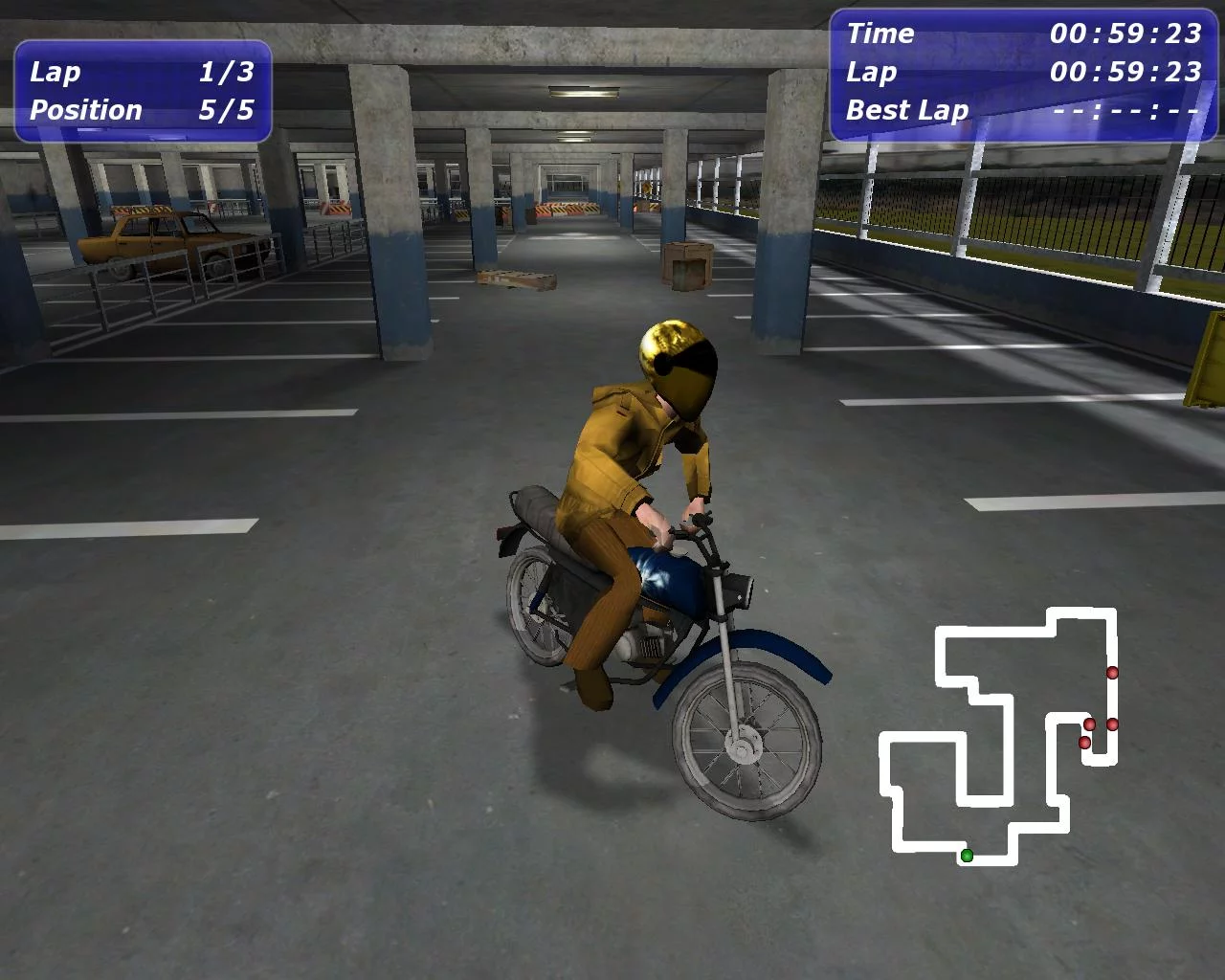 Изображение игры: Mofa Racer