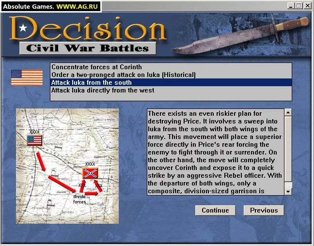 Изображение игры: Civil War Battles: Campaign Corinth